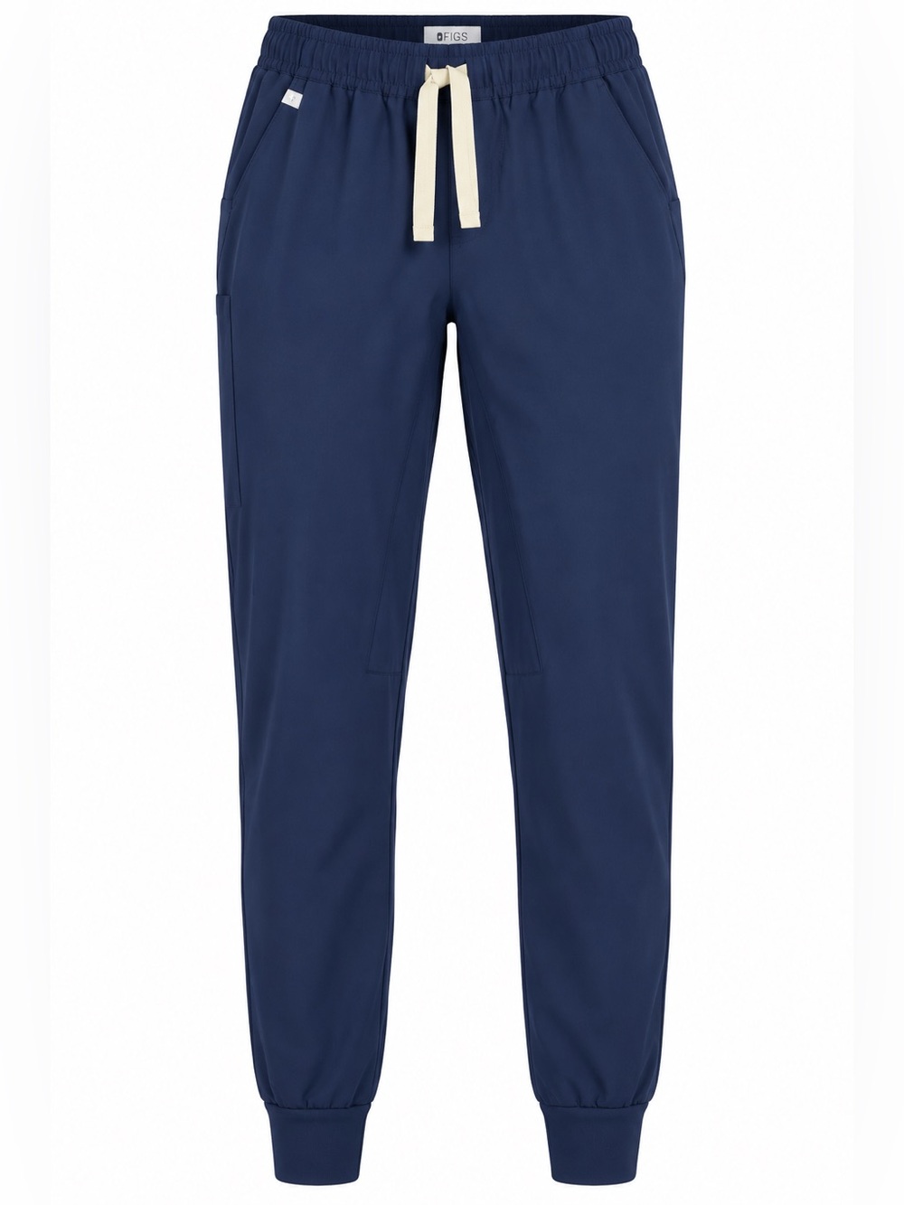 FIGS Navy Blue Technical Collection Large Tall Slim Jogger Scrub Pants Medical